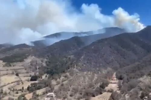 Durante la noche se sumaron 7 incendios forestales más en Edomex